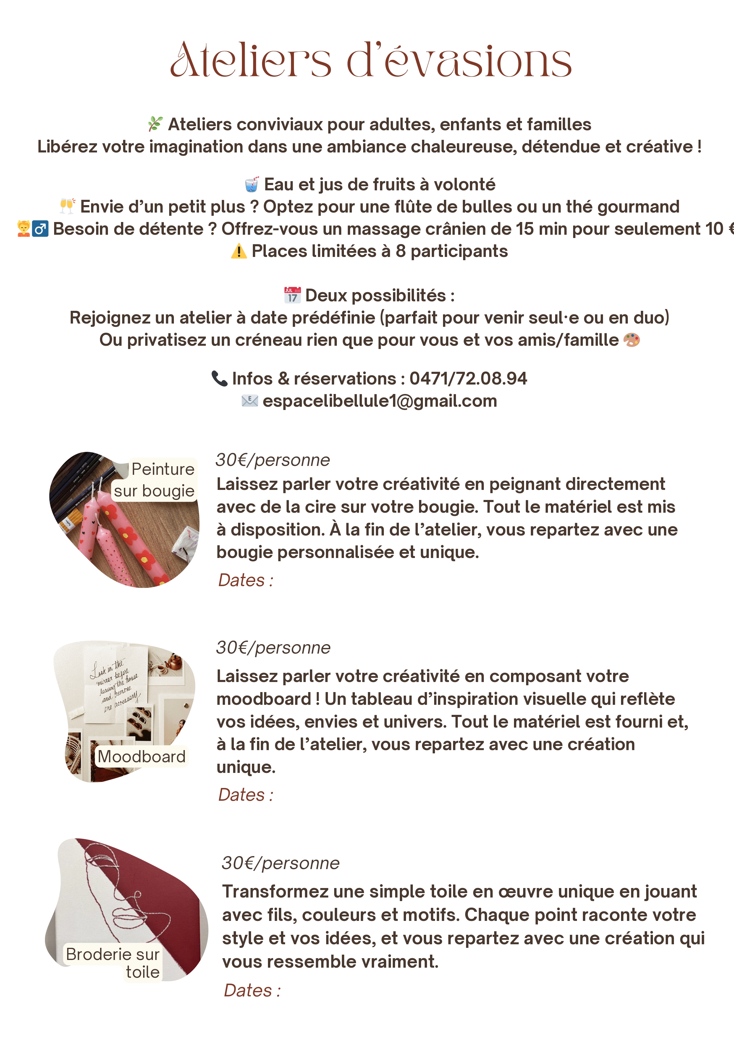 Ateliers d’évasions - photo 1